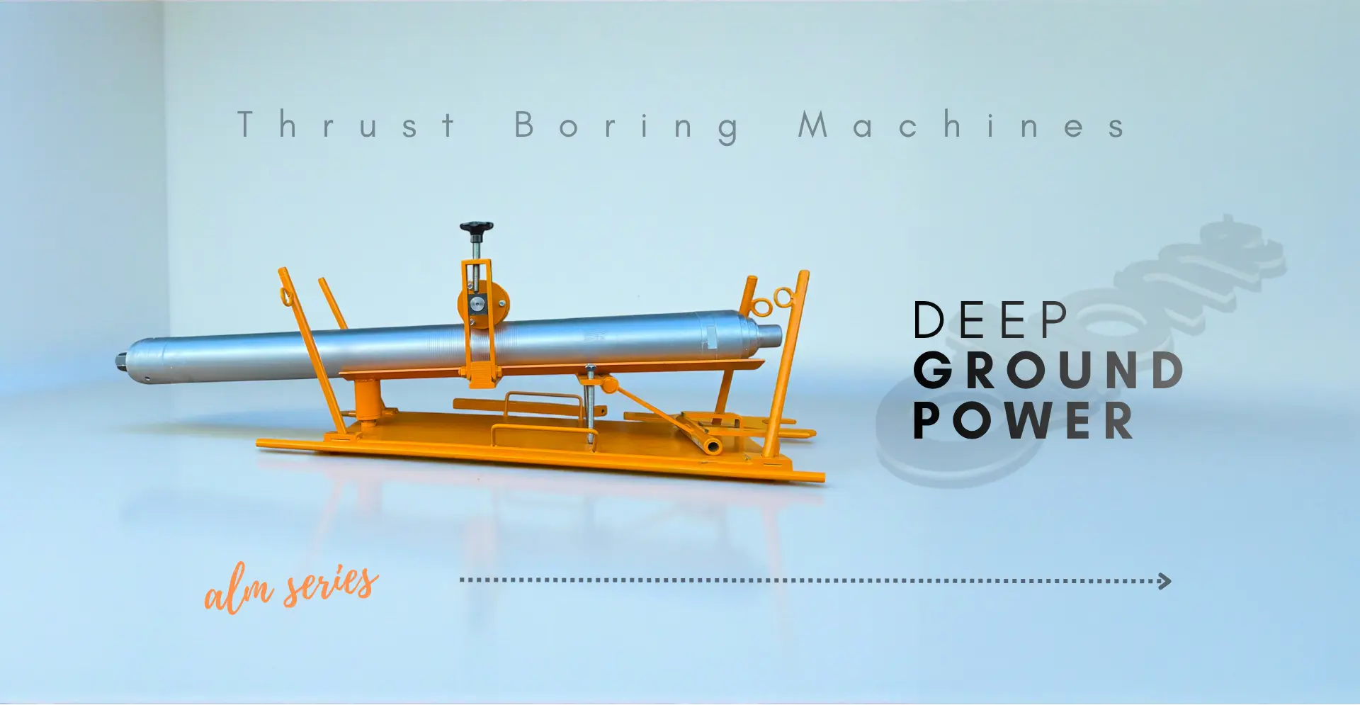 Thrust Boring Machine Alm Series Thrust Boring Machine Alm Series