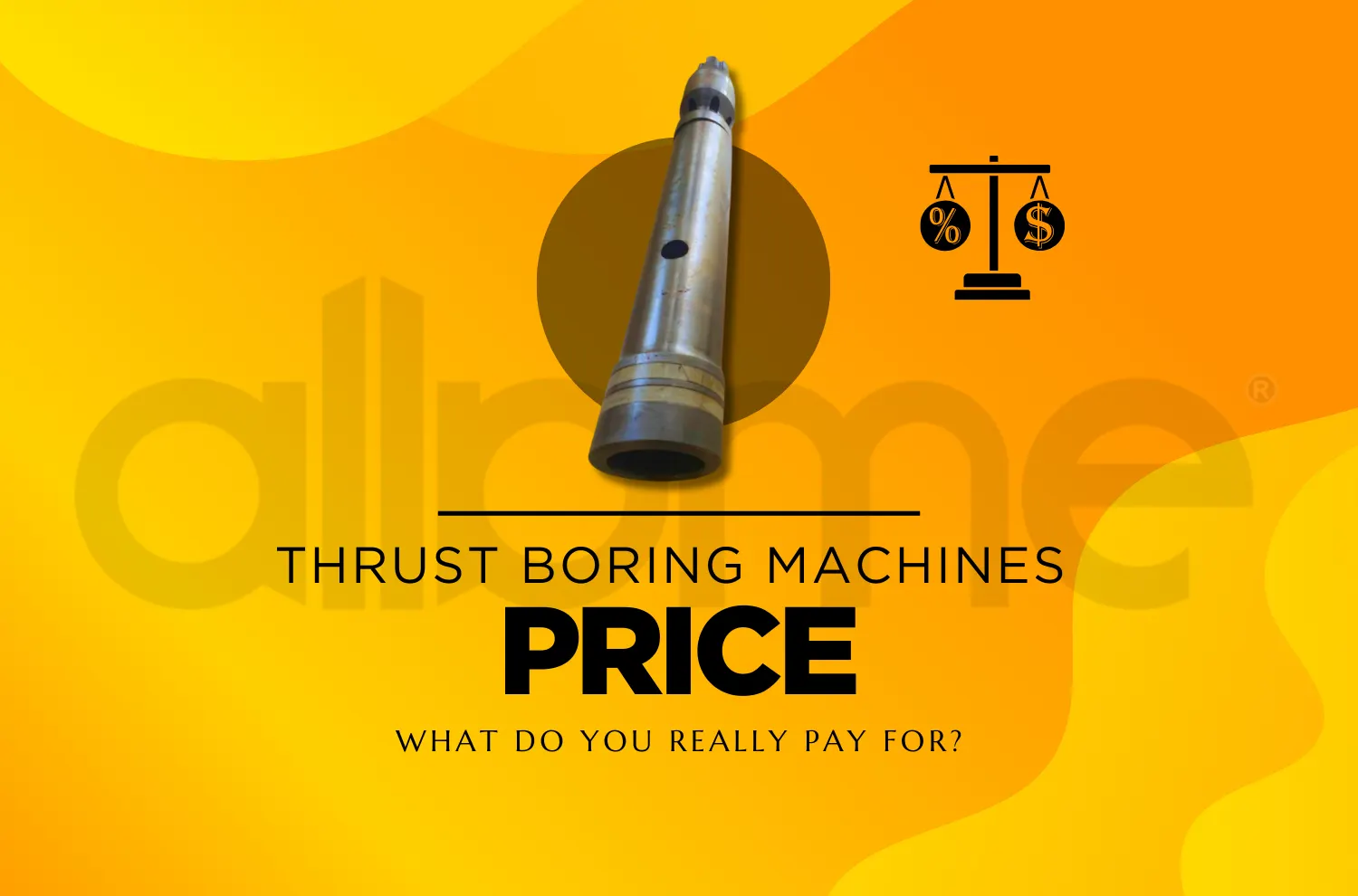 thrust boring machines price